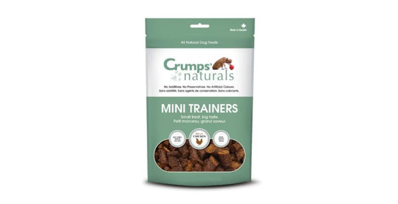 Mini Trainers Chicken (Moist) - Crumps Naturals
