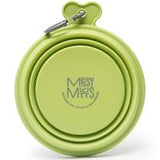 MESSY MUTTS CHIEN/CHAT BOL SILICONE RETRACTABLE (Medium)