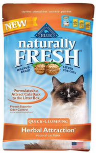BLUE Litiere Agglomerante Attraction à base de plantes 100% Naturelle/Herbal Attraction Quick-Clumping Cat Litter