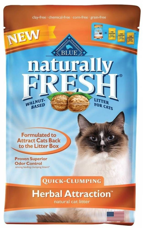 BLUE Litiere Agglomerante Attraction à base de plantes 100% Naturelle/Herbal Attraction Quick-Clumping Cat Litter