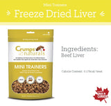 Mini Trainers Beef (Freeze Dried) - Crumps Naturals