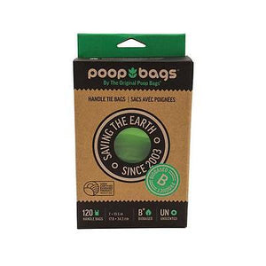 The Original Poop Bags®- Handle ties (120 bags)