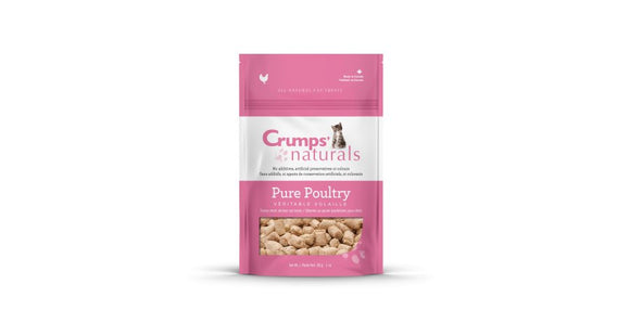 CHAT VÉRITABLE VOLAILLE/PURE POULTRY FREEZE DRIED- Crumps Naturals